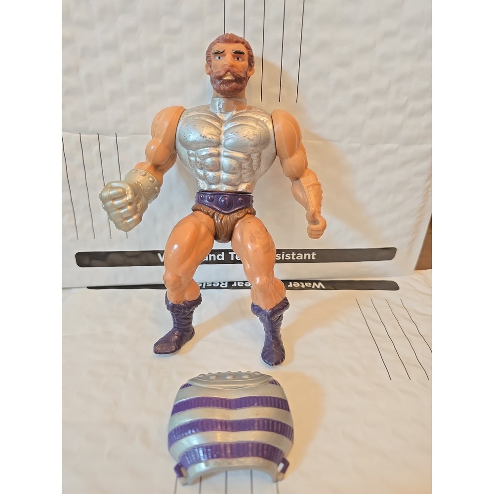 Vintage 1983 MOTU Masters of the Universe Fisto Complete He-Man Action Figure